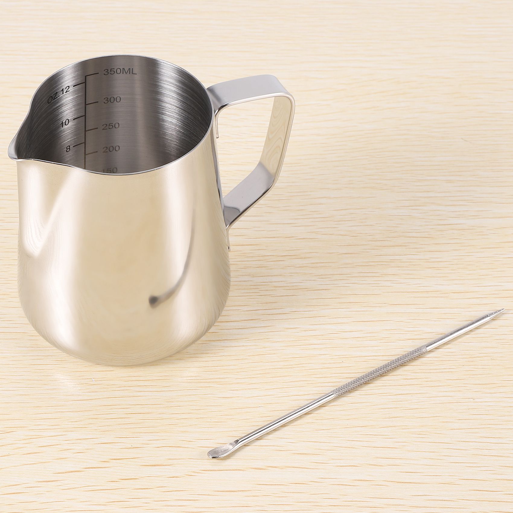 Milk Frothing Pitcher 350Ml (1 - Milk Steaming Pitcher 评论和价格