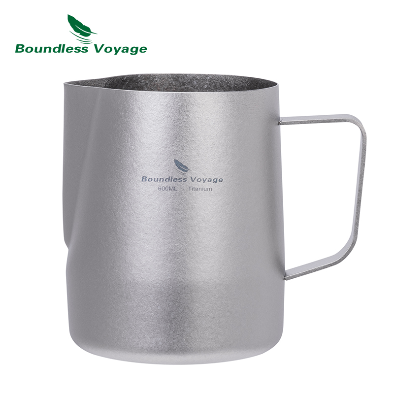 Boundless Voyage Titanium Milk - Milk Steaming Pitcher 评论和价格