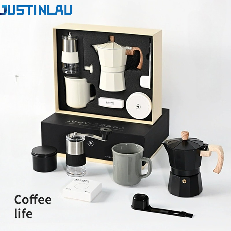 JUSTINLAU Manual Coffee Grinde - Coffee Equipment Gift Set 评论和价格