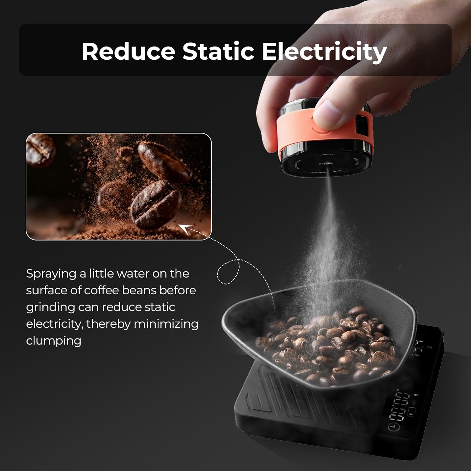 IKAPE Coffee Bean Atomizer,20m - Milk Steaming Pitcher 评论和价格